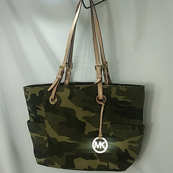 Michael Kors Handbags - Michael Kors Army Print Bag